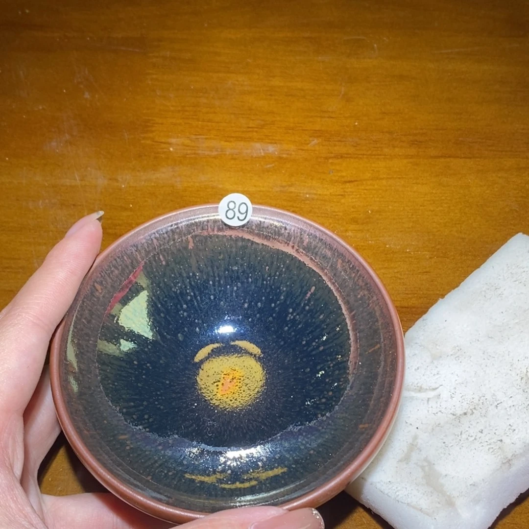 柴烧主人杯纯手工42纯手工真柴烧建盏89