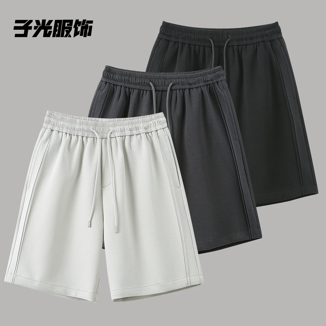 【李子光】男士夏季直筒休闲短裤百搭宽松透气时尚潮流运动YY5028