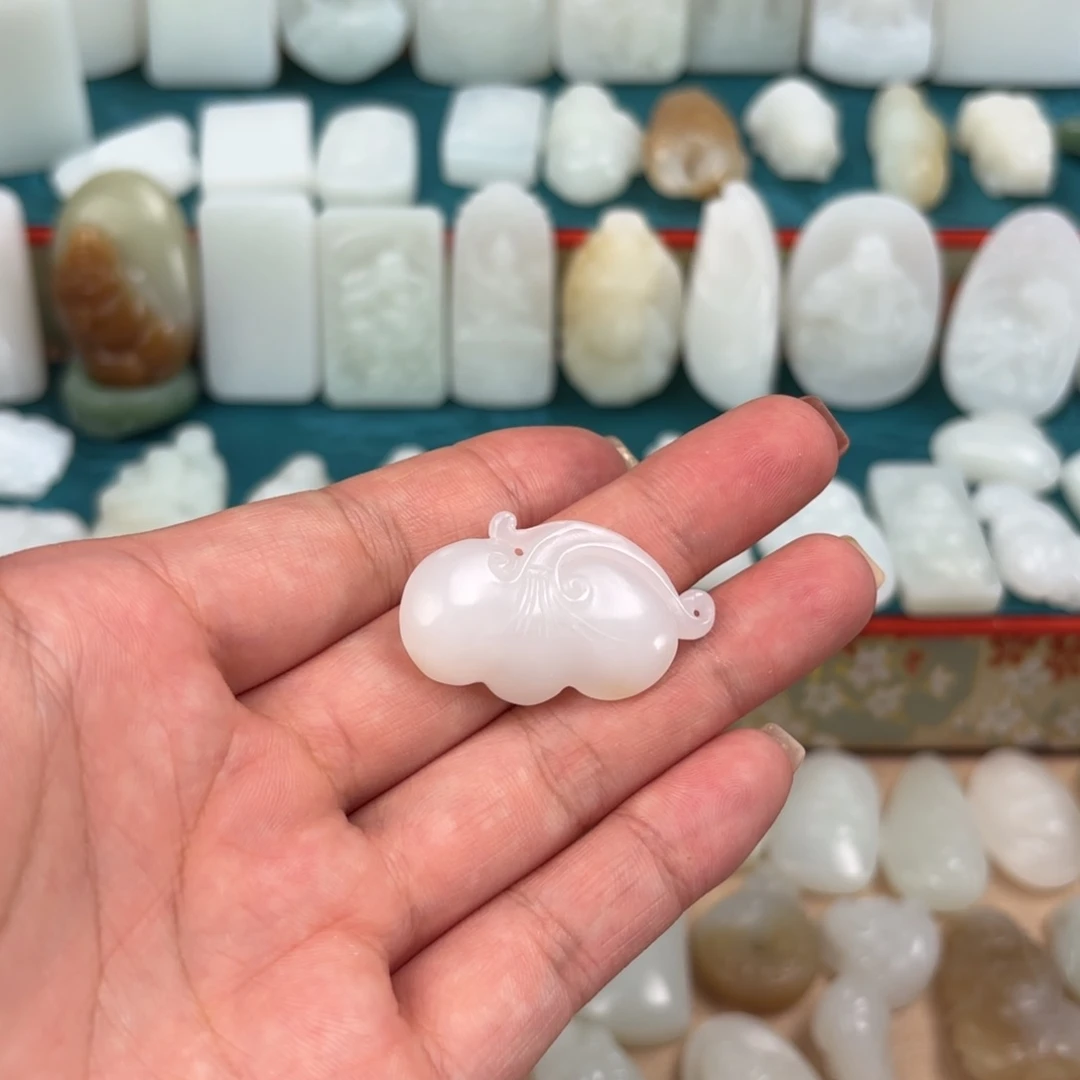 错***过和田玉未镶嵌颈饰