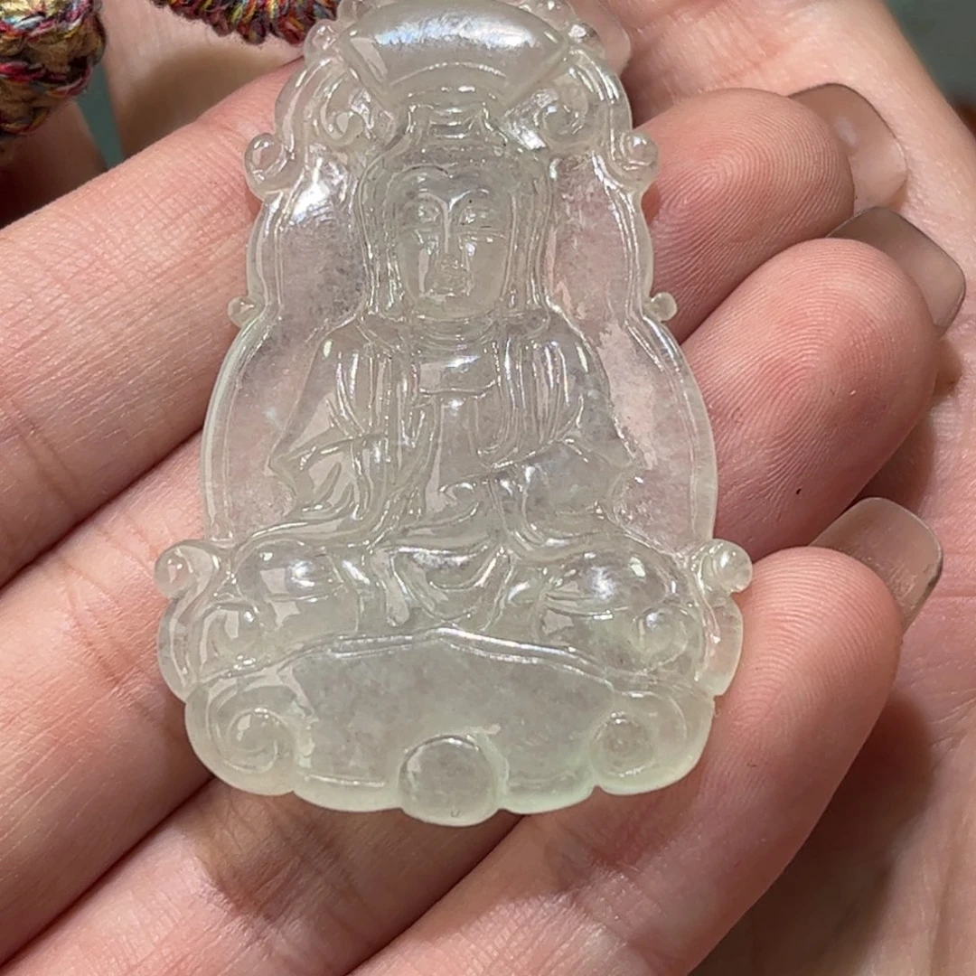 翡翠颈饰未镶嵌吊坠