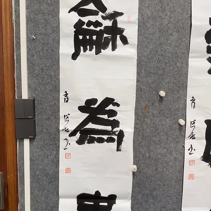 书法曹述林书法作品软片