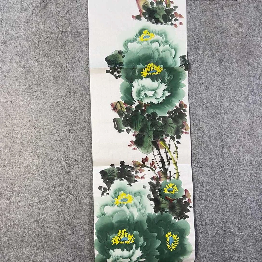 国画344 牡丹等植物资源的