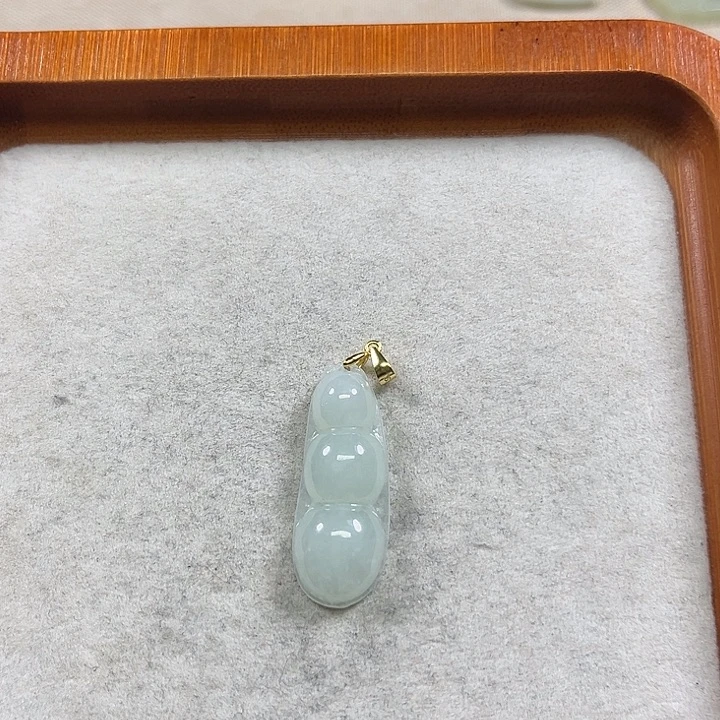 翡翠银S925镶嵌颈饰