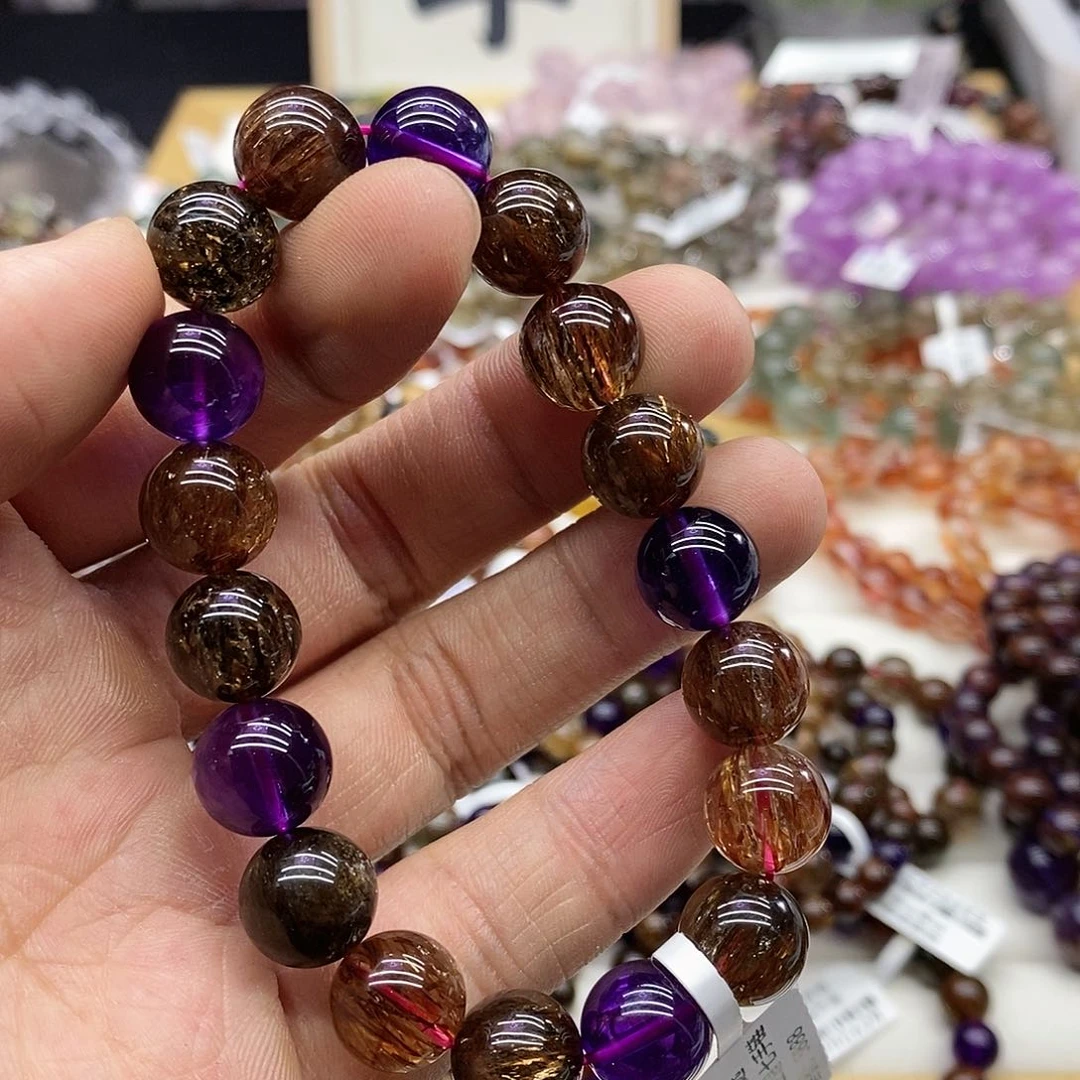 水晶手串未镶嵌天然