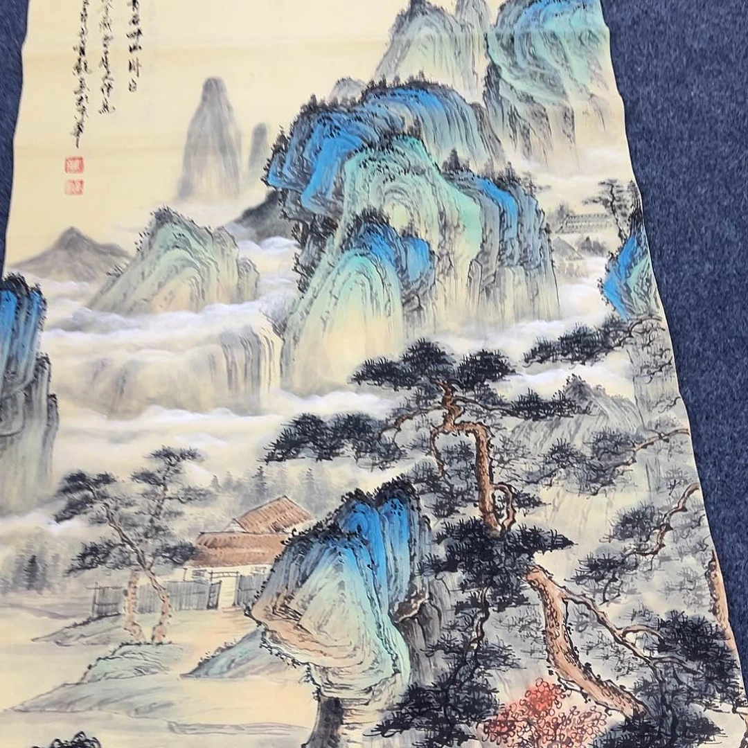 国画宣纸纯手绘字画