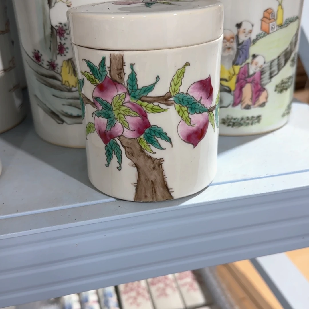 瓷片摆件手绘瓷器处理