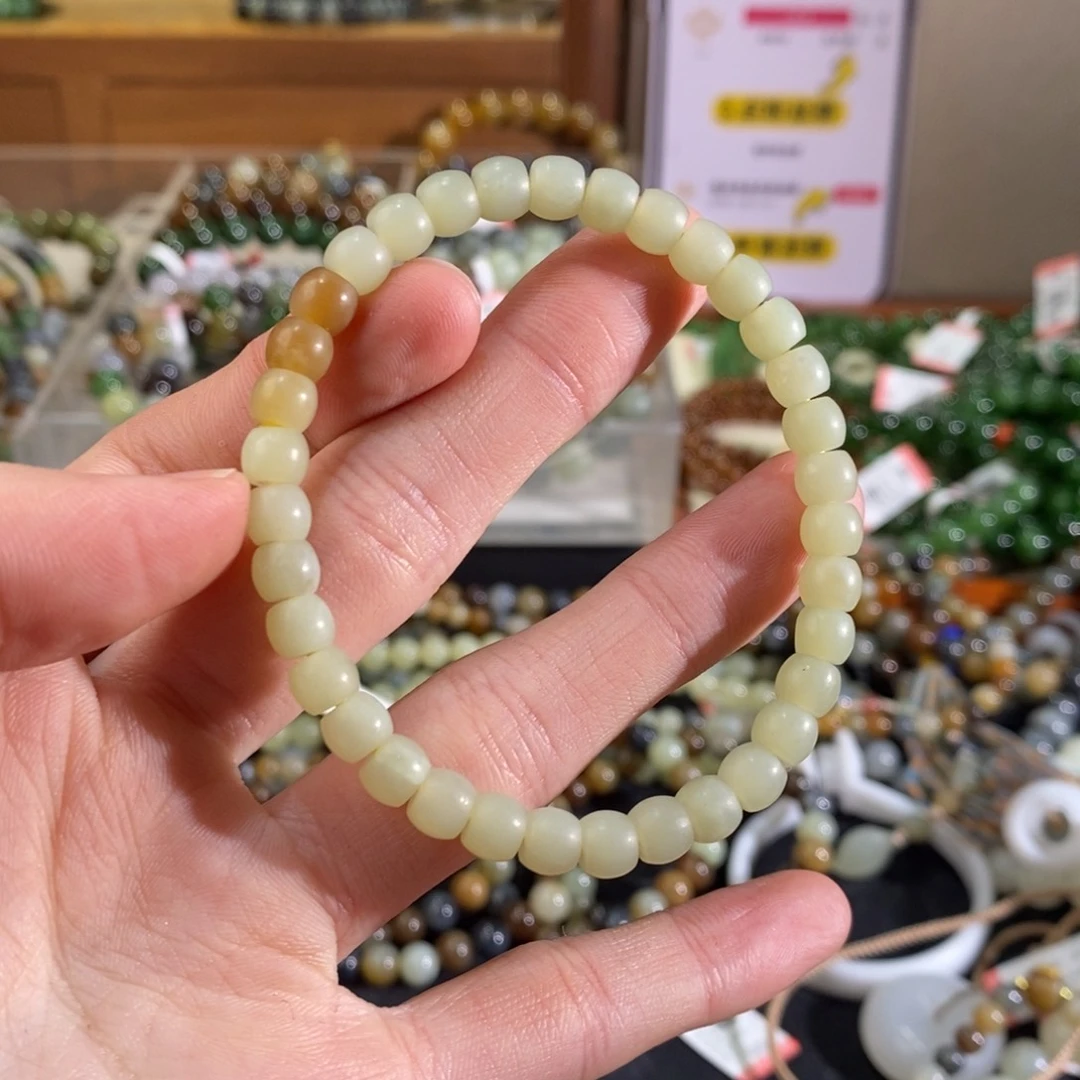 和田玉手链未镶嵌