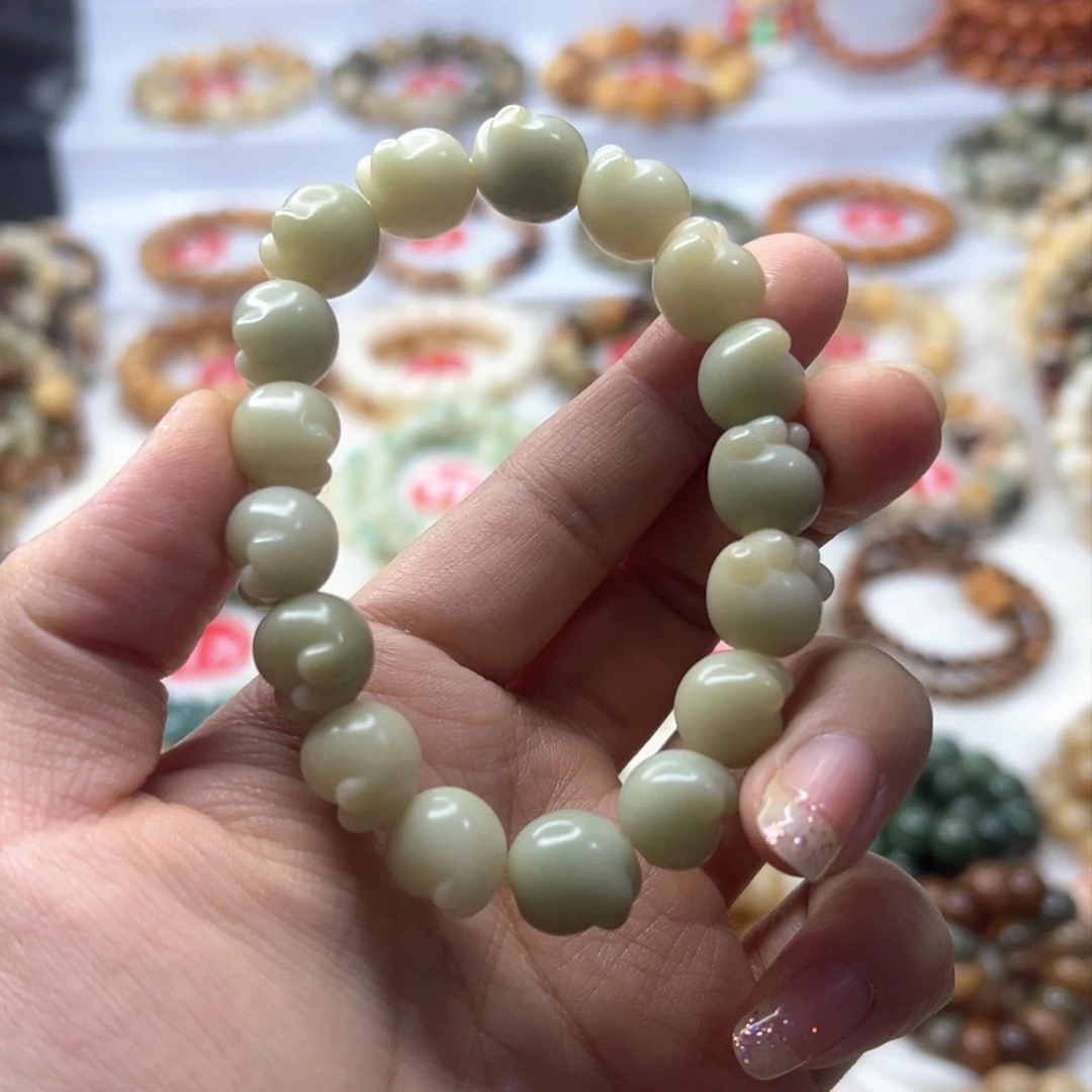 菩提根/象牙果手串小*子猫爪