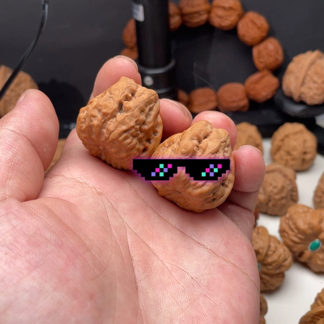 把件文玩核桃文***r蛤蟆32