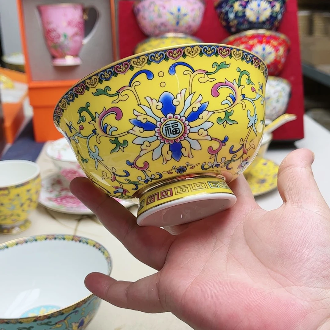 【闪购商品】珐琅5英寸10黄，。。。。。