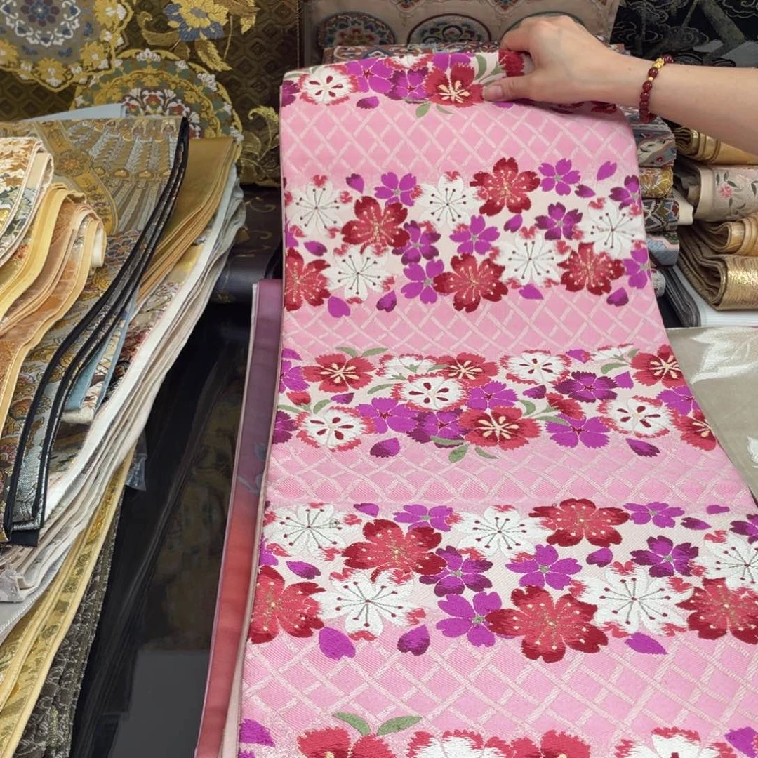 刺绣唐锦桑蚕丝正绢面料