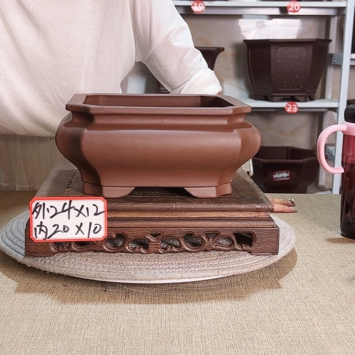 紫砂花盆紫砂花盆