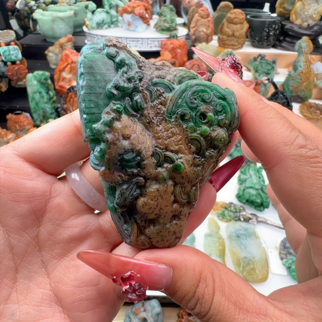 未镶嵌定制翡翠吧**卡