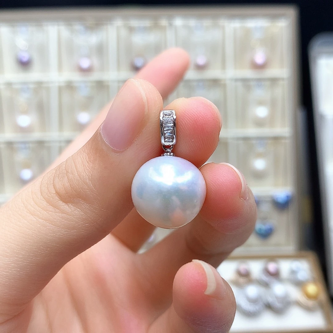 淡水珍珠合金颈饰