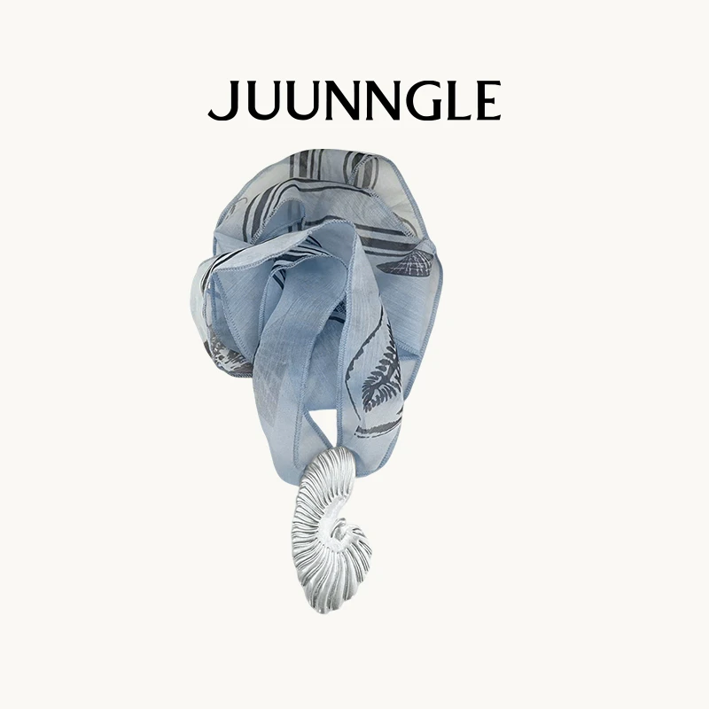 juunngle lab 非金属涤纶项链 洲谷鹦鹉螺项链