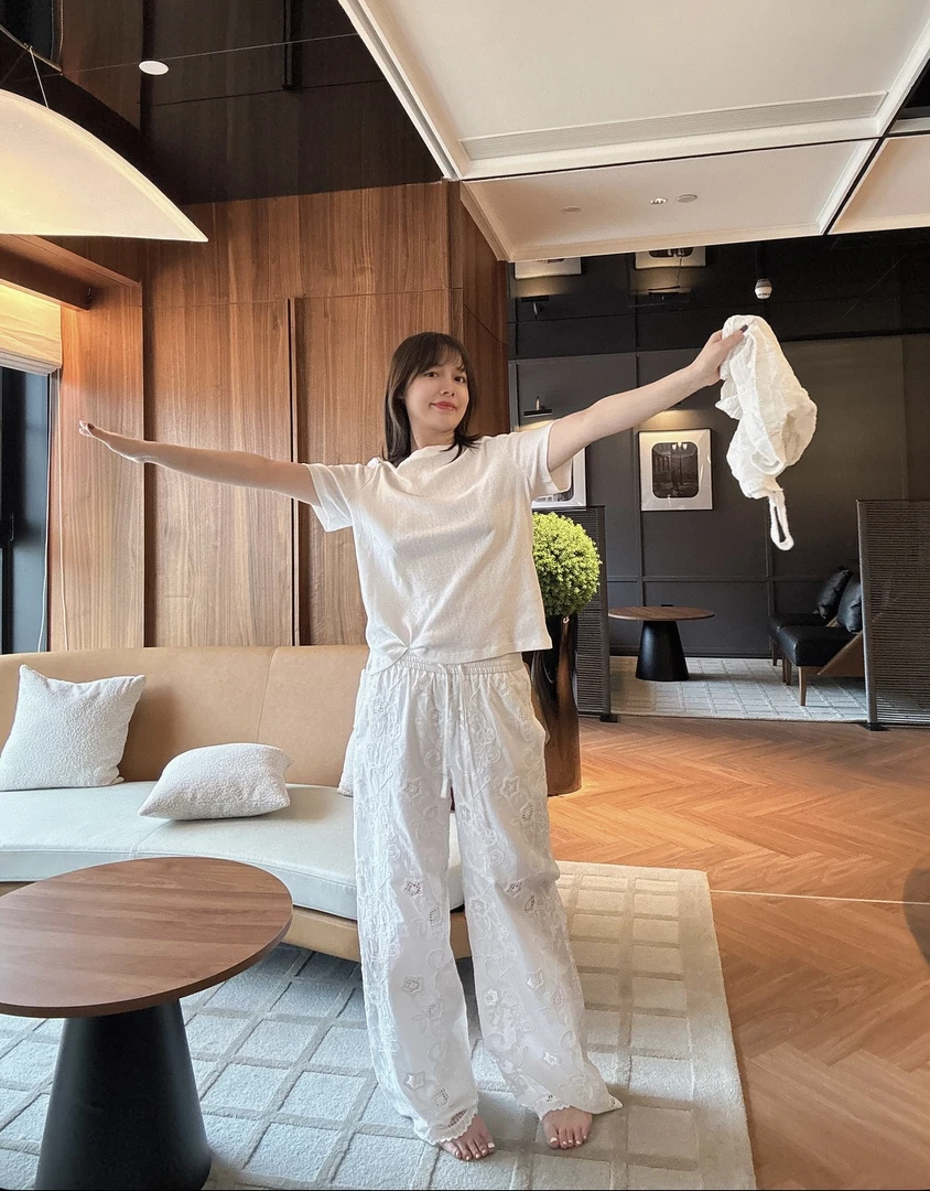 BETTER JOELAY-【浪花翩翩】时尚休闲直筒裤子宽松百搭WL9977