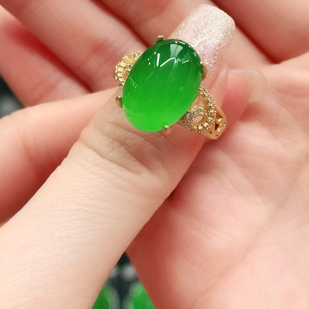 合金戒指玛瑙/玉髓