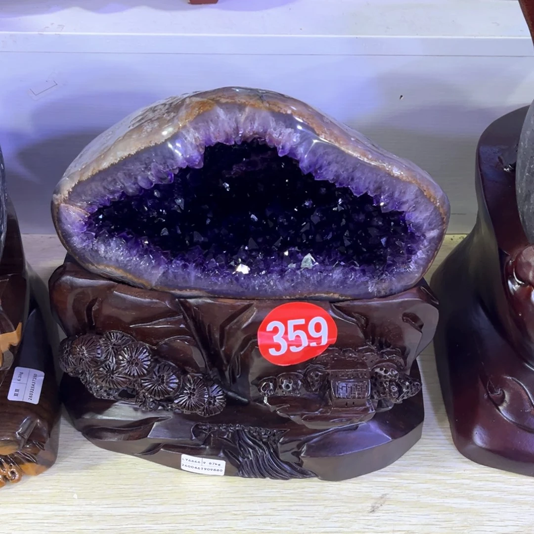 未镶嵌大型摆件（非配饰）紫晶