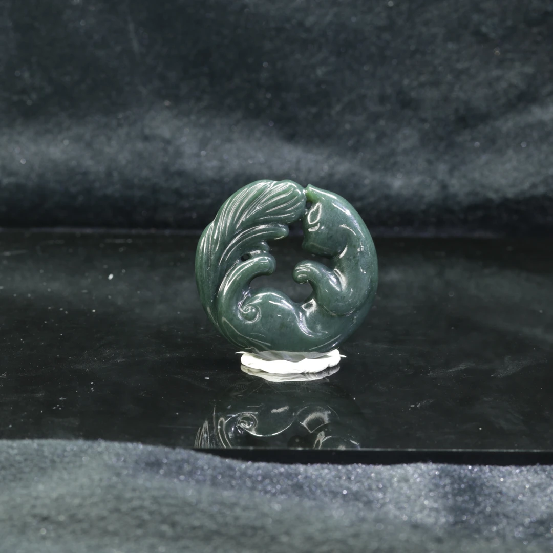 15和田玉挂件/000386保利厦门拍卖