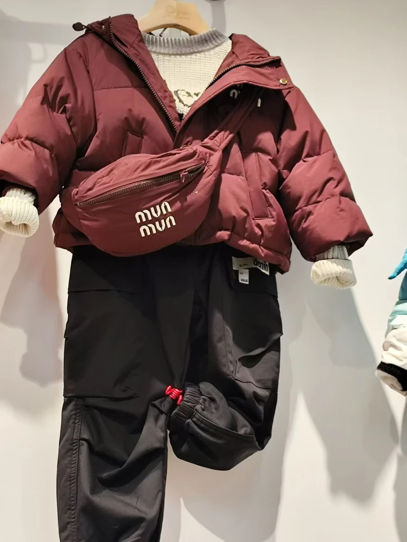 外套羽绒服（209-299）儿童时尚休闲连帽小童百搭保暖韩版