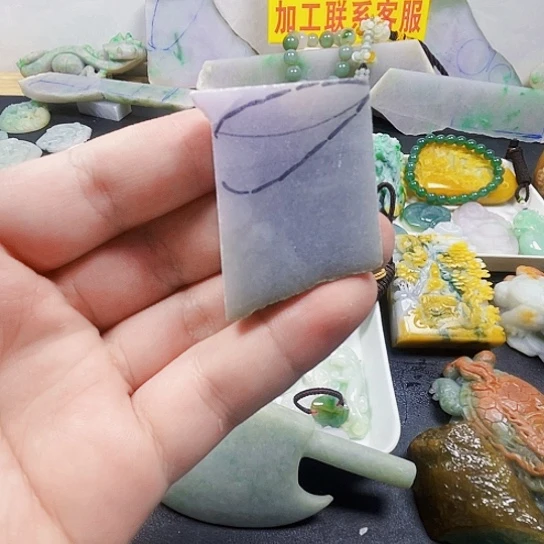 未镶嵌挂件翡翠翡翠