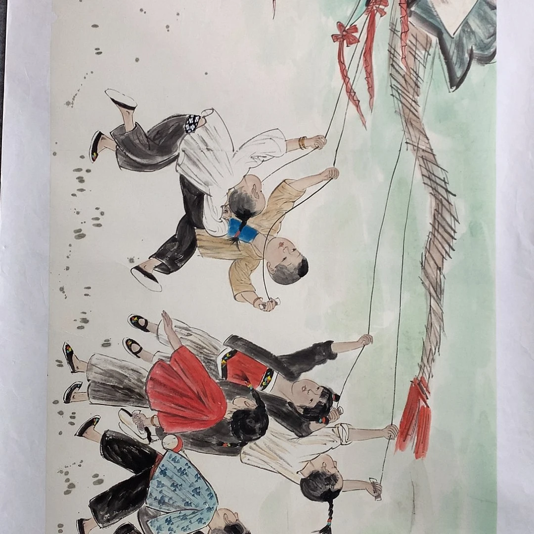 国画冯老师四尺作品