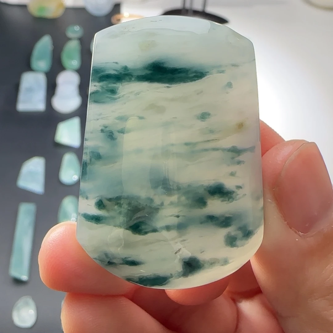 定制翡翠未镶嵌材料