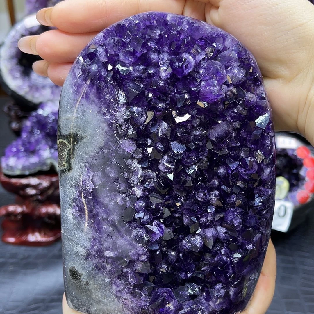 大型摆件（非配饰）紫晶未镶嵌
