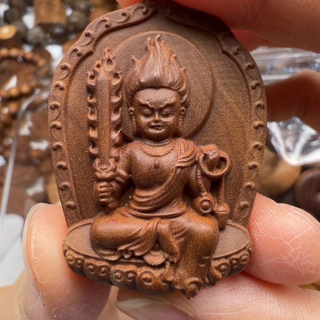 檀香木不动明王老山檀