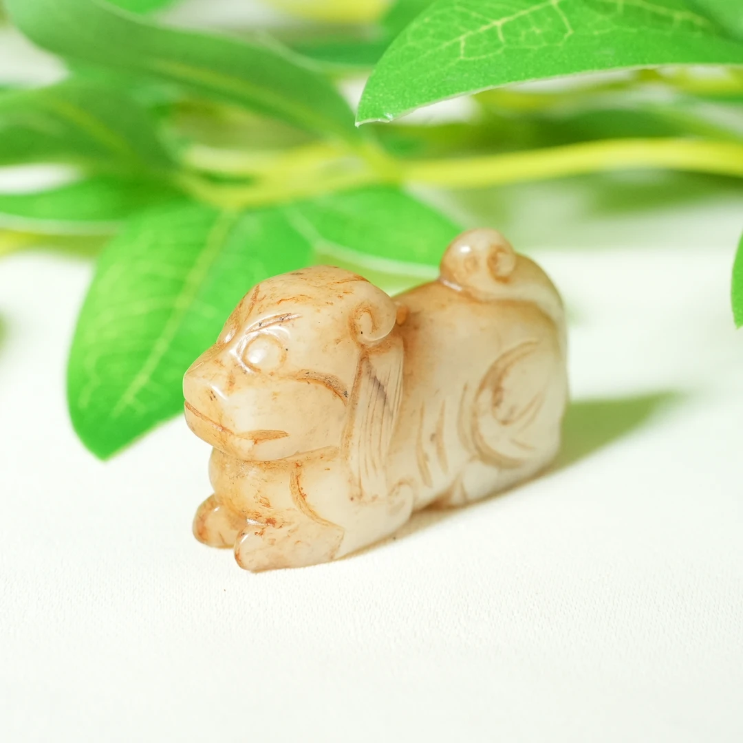 明代和田玉瑞兽【华豫之门】AABS2412192001