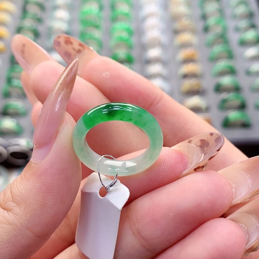 未镶嵌戒指翡翠11号