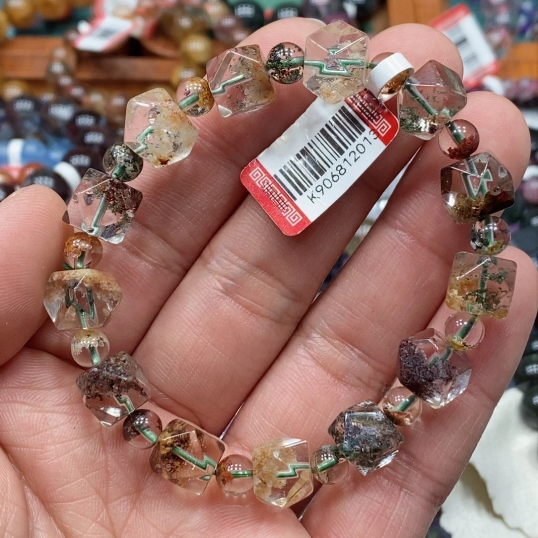 水晶手串未镶嵌天然