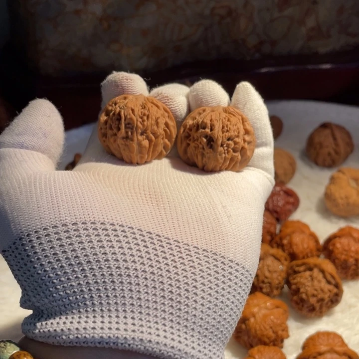 文玩核桃把件9四座楼宝宝