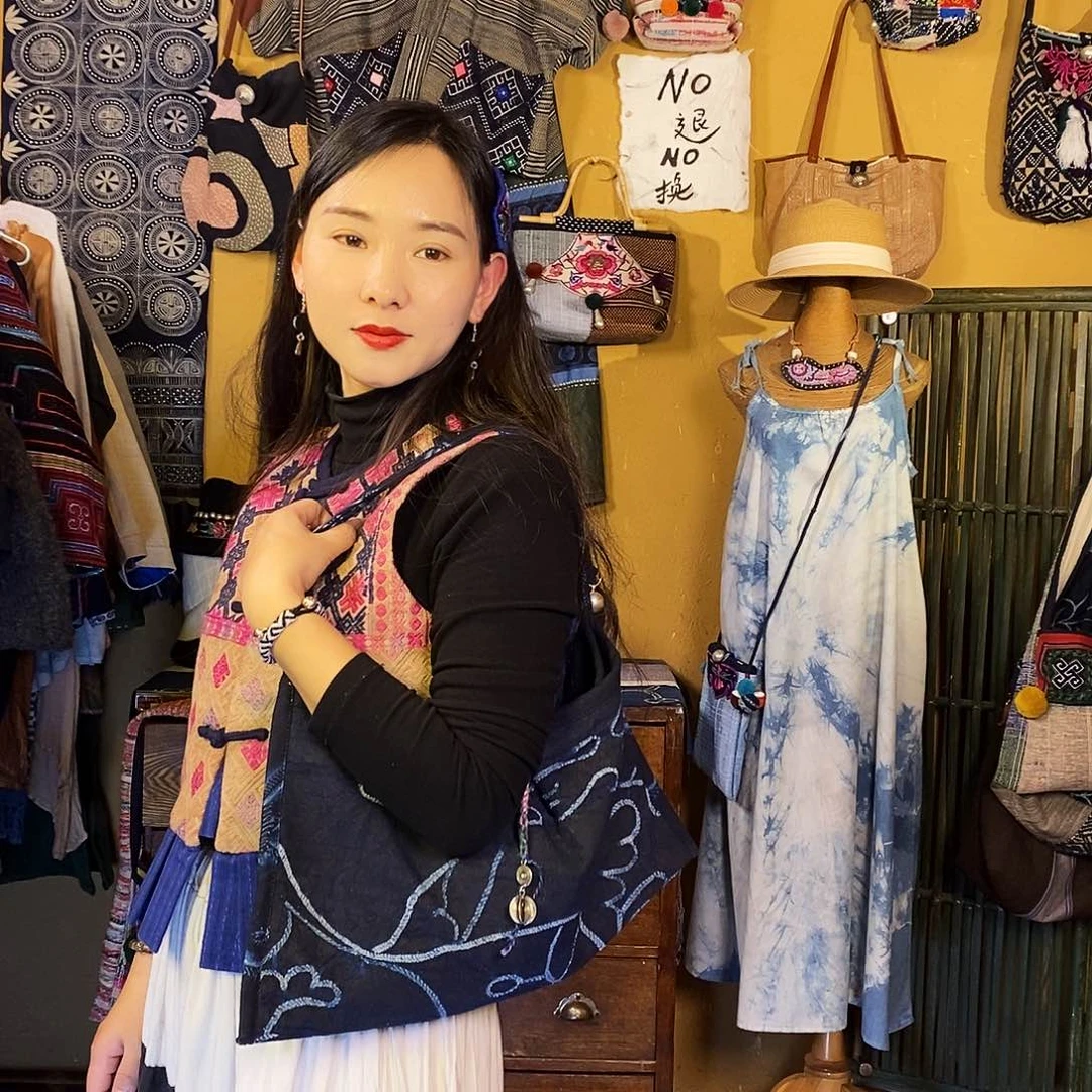 织绣手工制作包包