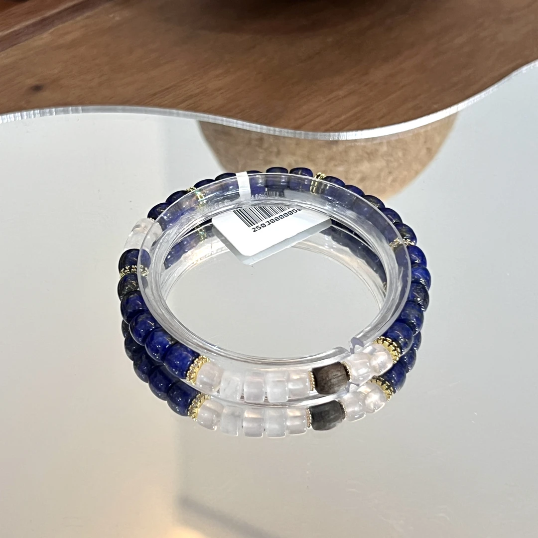 〖拉斐尔〗LL青金石粉水晶香香手链手串多样性发一