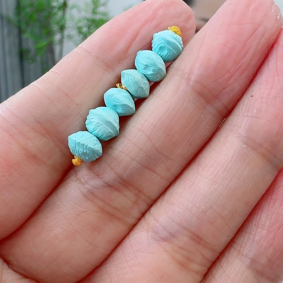 未镶嵌绿松石珠宝奇石