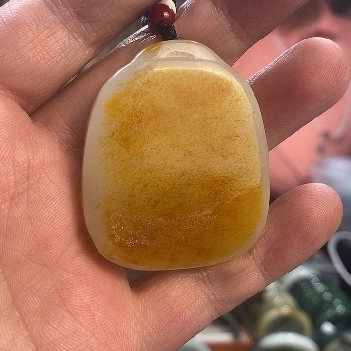 和田玉未镶嵌吊坠(不含链)
