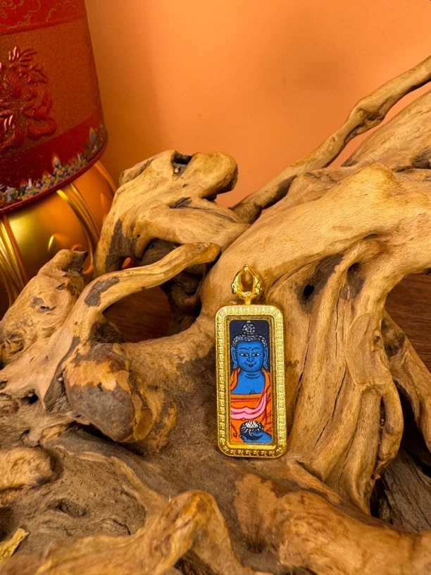 【唐十六】纯手绘尼泊尔小长条药师