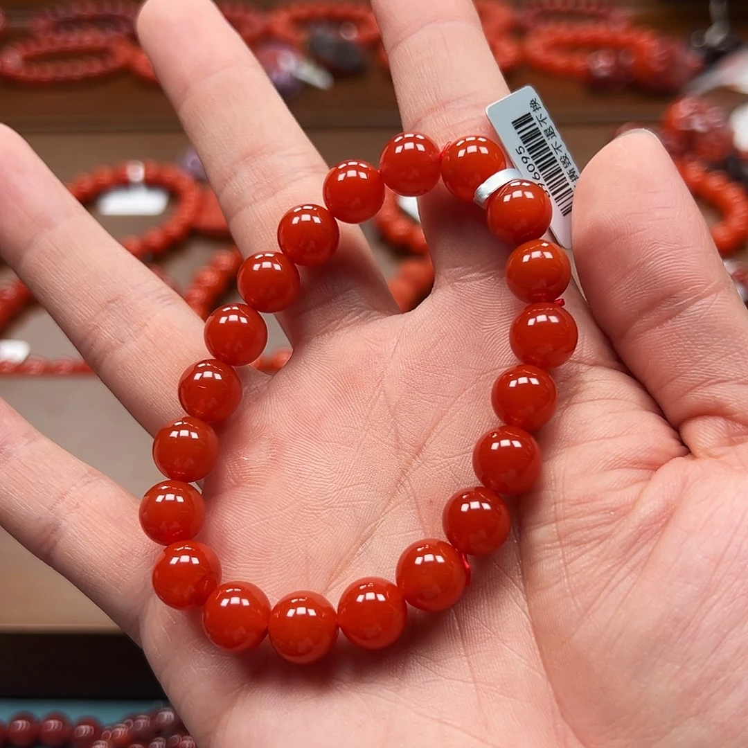 南红玛瑙未镶嵌手串