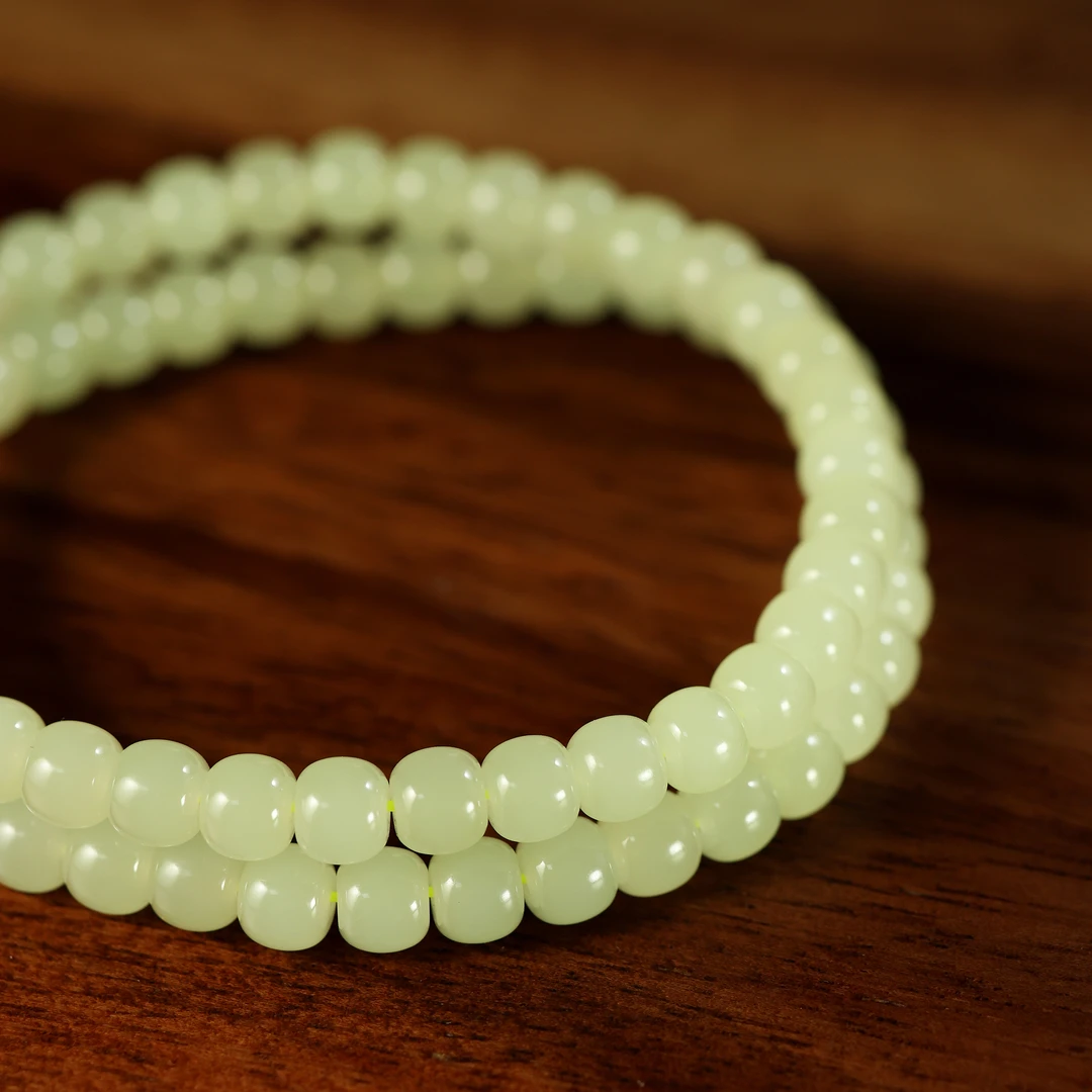 白玉世家云梦/和田玉黄口项链