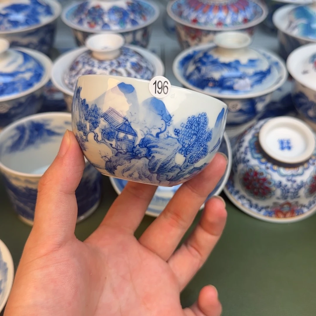彦祖纯手工手绘茶具196