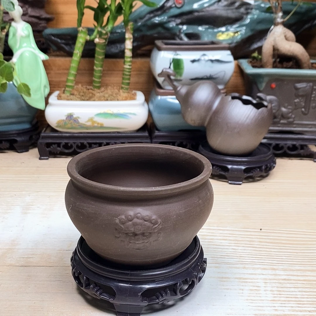 花盆紫砂陶瓷艺术作品欣赏