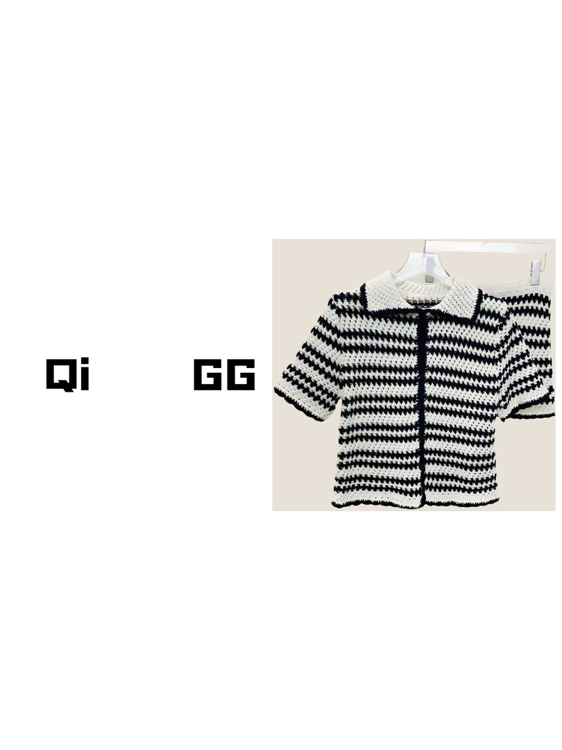 【Qi    GG】张元英同款针织套装