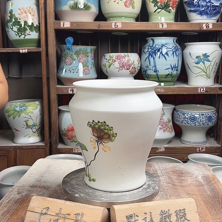 陶瓷小脚莲子新款新款陶瓷陶瓷