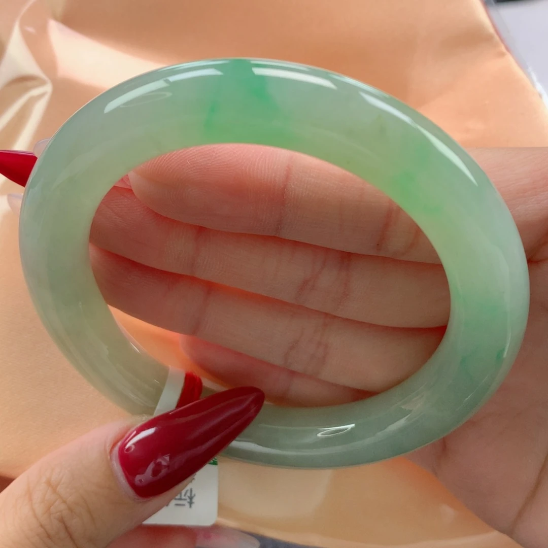 未镶嵌手镯翡翠缅甸天然翡翠A货57