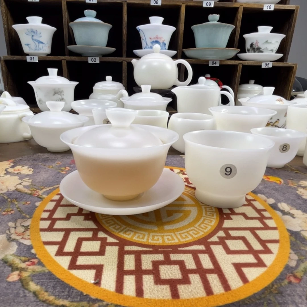 【闪购商品】꧁***꧂璞玉盖碗啊啊啊啊啊啊啊