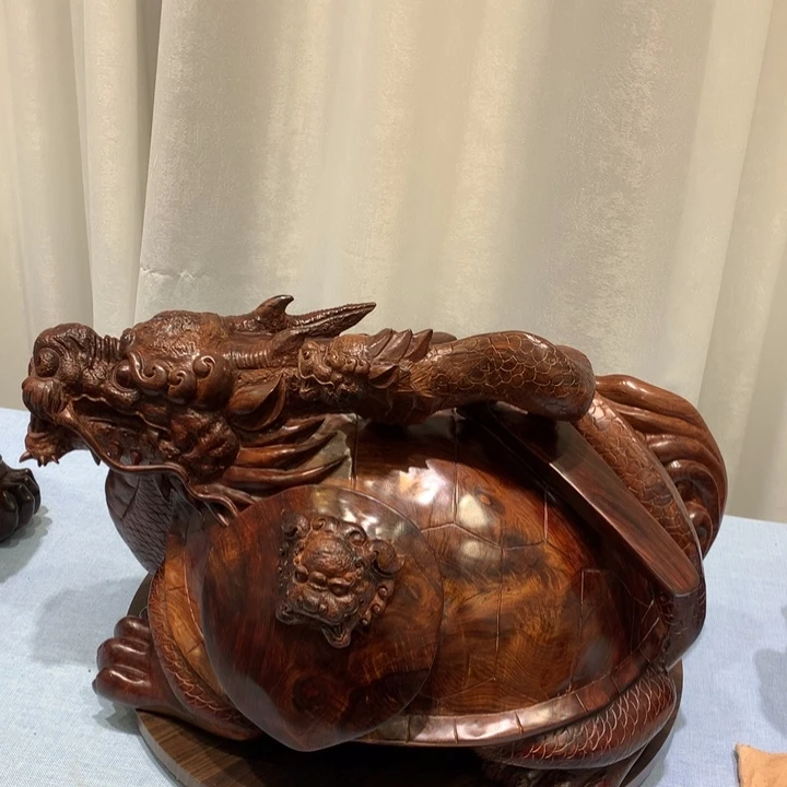 奔***牛梨精品工艺品摆件