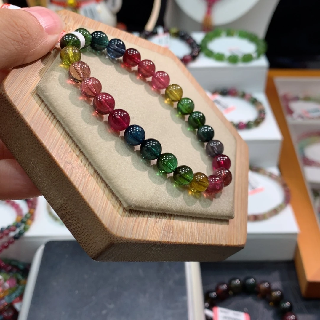 手链碧玺未镶嵌 7mm。