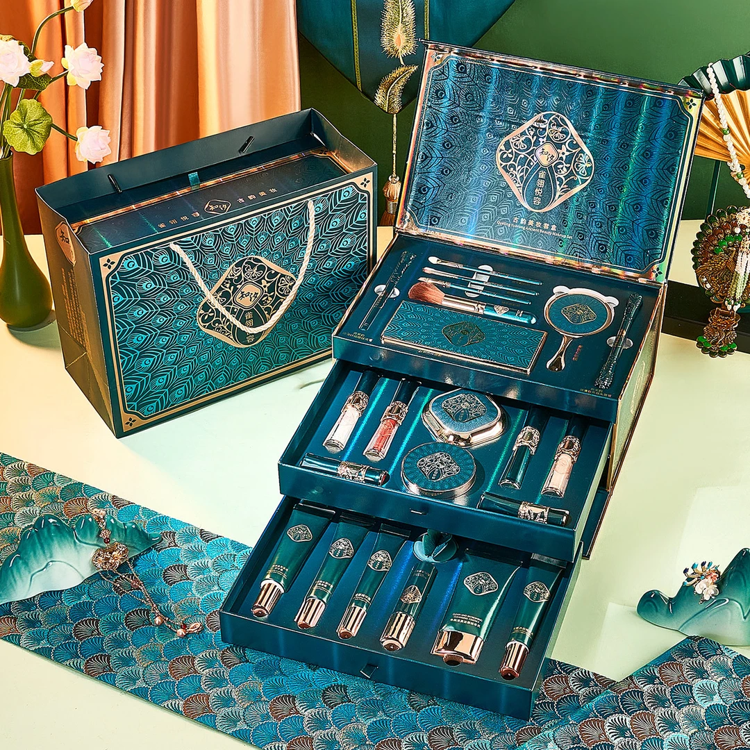 圣诞礼物送女友知汐雀翎悦容彩妆套装23件套情人节化妆品美妆套盒