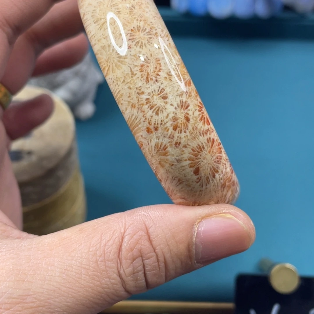 未镶嵌手镯硅化玉